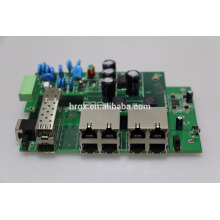 POE industrial + conmutador poe 30W tarjeta pcb ieee802.3af / at vlan admite cascada